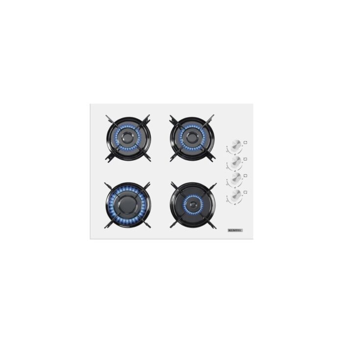 110000854359471.jpg Kumtel KO-40TAHDF Beyaz Cam Ankastre Ocak - Görsel 1