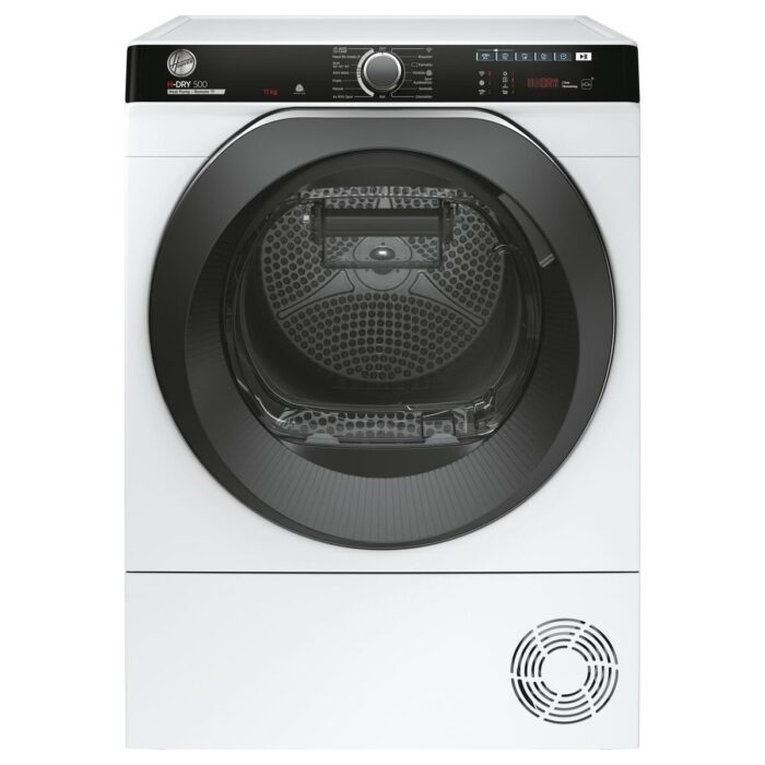 110000858264564.jpg Hoover NDPH 11A2TCBEXS17 11 kg Wi-Fi Bağlantılı Isı Pompalı Kurutma Makinesi - Görsel 1