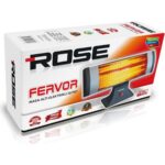 Rose Fervor 1800 Watt Devrilme Emniyetli Tak Çalıştır Masa Altı Elektrikli Soba - Görsel 4