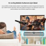 Lecoo DS102 Bluetooth + Kablolu BT/USB/AUX Stereo 6W Soundbar Taşınabilir Hoparlör Siyah - Görsel 3