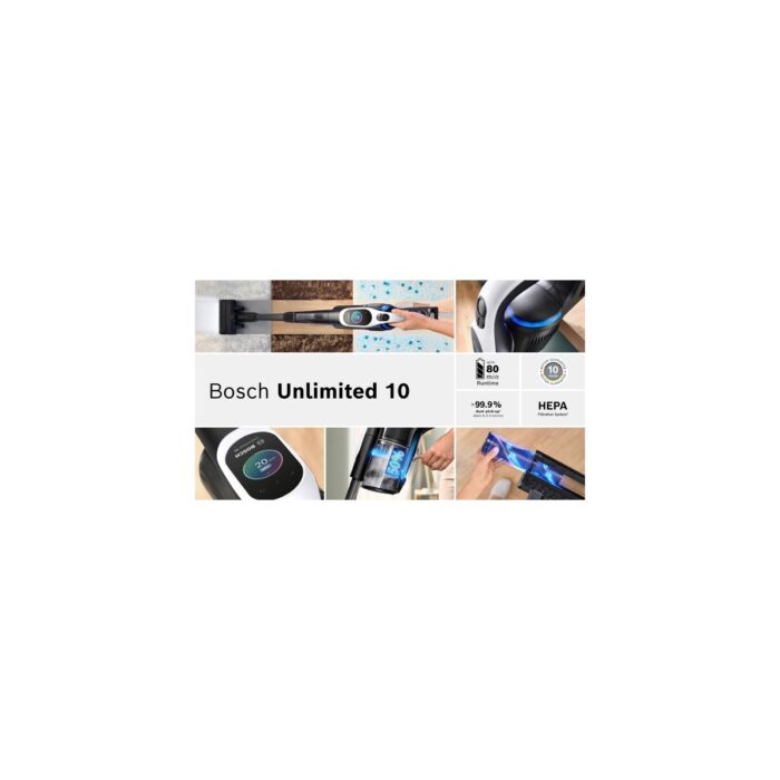 Bosch BCS1041WAC 23,5 W Dik Şarjlı Elektrik Süpürgesi - Görsel 5