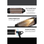 Veryfit Çift Ptc 3 In 1 Lcd Ekran Iyonik Termal Fırça Saç Şekillendirici Tarak - 38 Mm - Görsel 3