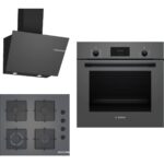 Bosch Ankastre Gri 3 Lü Set 308 (HBF512BH1T-POP6C9P30O-DWK66PJ70T)