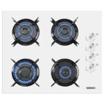 Kumtel 2'li Beyaz Cam Ankastre Set - Görsel 2