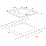 Teka - Tz 6317 - Ankastre Cam Seramik Elektrikli Ocak - Görsel 2