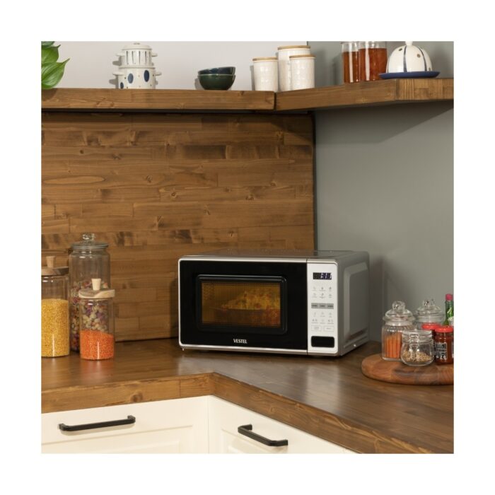 Vestel MD 20 YDG 20 lt Gri Mikrodalga Fırın - Görsel 4