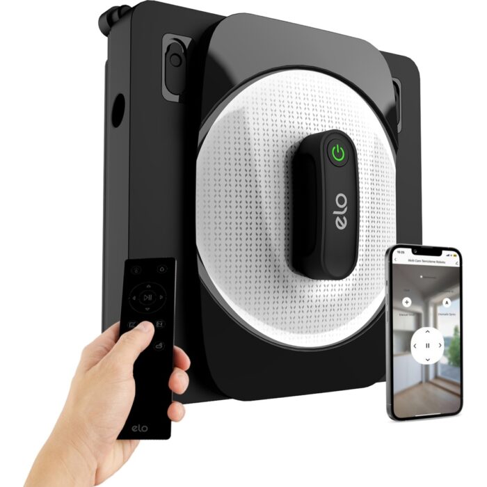 110000875238082.jpg Xenon Smart Elo Cam Temizleme Robotu Ultra Sessiz Mobil Uygulama Kontrollü Kumandalı Pencere Temizlik Robotu X8681 - Görsel 1