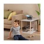 Robeve Masaüstü Projeksiyon Cihazı 4K Görüntü 1080P Projektör Projeksiyon Cihazı Taşınabilir Ayarlanabilir Smart Projeksiyon Cihazı - Görsel 5