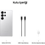 Samsung Galaxy S25 Ultra 512 GB 12 GB Ram (Samsung Türkiye Garantili) Gümüş Titanyum - Görsel 2