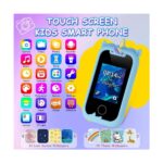 AteşTech Çocuklar Için Telefon Şeklinde Dokunmatik Çift Kameralı 32 GB Hafıza Kartlı Fotoğraf Makinesi - Görsel 2