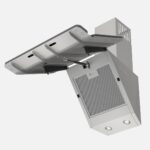 Ferre D082 Çift Camlı Davlumbaz Gri - Görsel 3