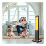 UFO Micatronic Serisi Kule Tipi 2400 W Infrared Isıtıcı – Metal Gövdeli, Kapalı ve Açık Alan Kullanımına Uygun, 111,3×37,6×40,3 cm - Görsel 4