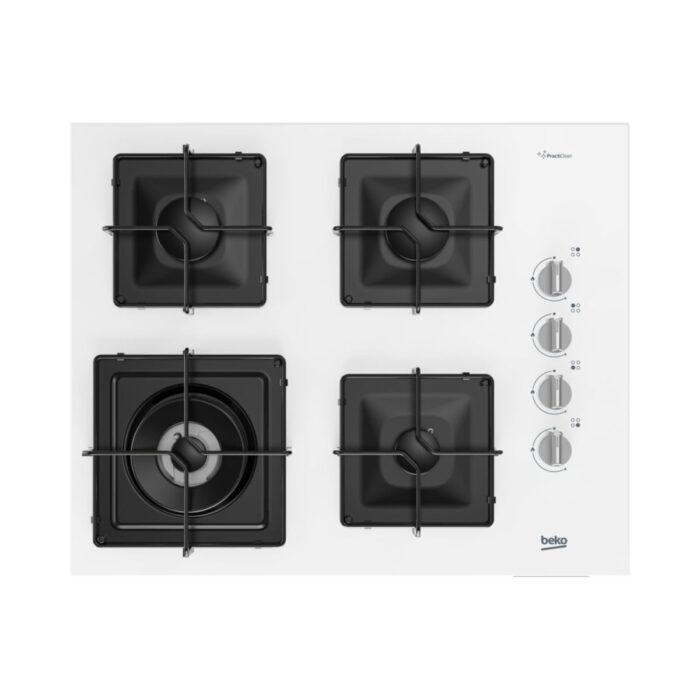 Beko BFC631B-BOCDK6510EWB-BDE6062B Beyaz Cam Buhar Destekli Fitfry Wok Gözlü Ankastre Set - Görsel 3