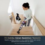 Shark Powerdetect Clean&empty Pet Başlıklı Şarjlı Dikey Süpürge - Görsel 2