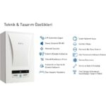 E.c.a Arceus 24 Kw - 20.640 Kcal/h Elektrikli Kombi 24MT Tr - Görsel 2