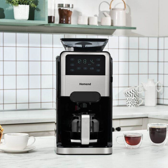 Homend Coffeebreak 5009h Öğütücülü Filtre Kahve Makinesi - Görsel 1