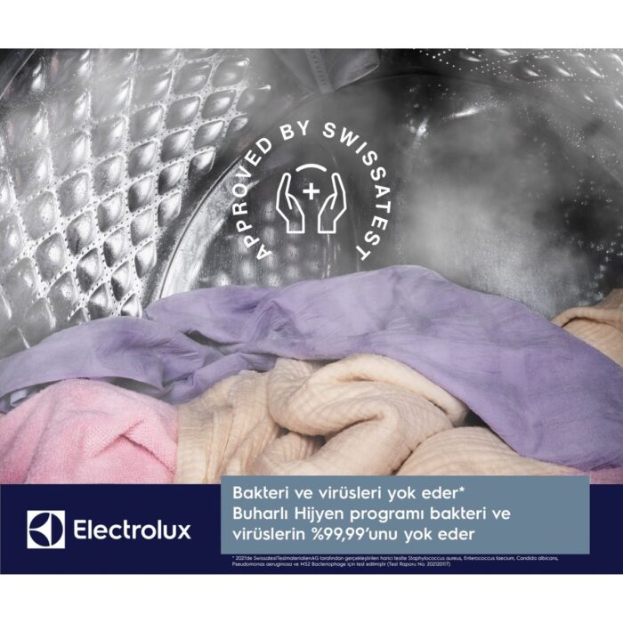 Electrolux EW6F2282T 600 Serisi Sensicare 8 kg 1200 Devir  Çamaşır Makinesi - Görsel 4