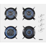 Kumtel Home Plus Beyaz Cam Ankastre Set - Görsel 2