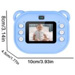 Vothoon Dijital Video Kayıt Fotoğraf Çocuk Kamerası Anlık Termal Resim Kağıt Baskılı - Görsel 4