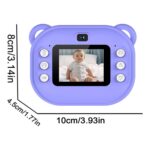 Vothoon Dijital Video Kayıt Fotoğraf Çocuk Kamerası Anlık Termal Resim Kağıt Baskılı - Görsel 5