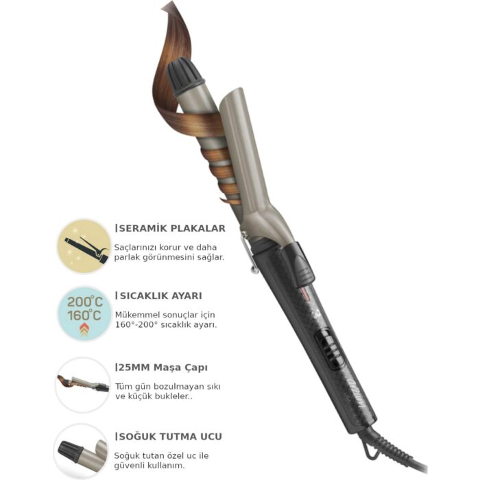 Arzum AR5027 Lisa Saç Maşası - Görsel 4