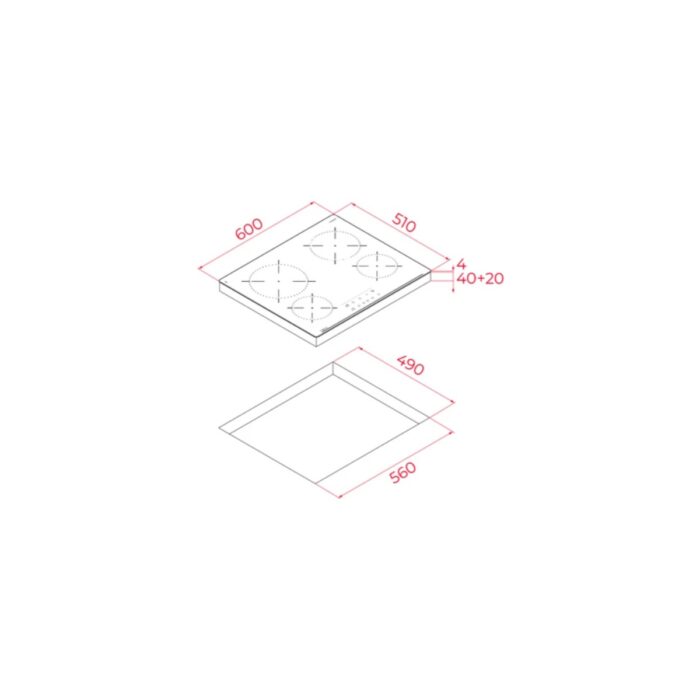 Teka Tbc 64010 Ttc Bk Ocak - Görsel 2