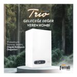 Ferroli Bluehelix Trio 24 kW Yoğuşmalı Kombi - Görsel 3