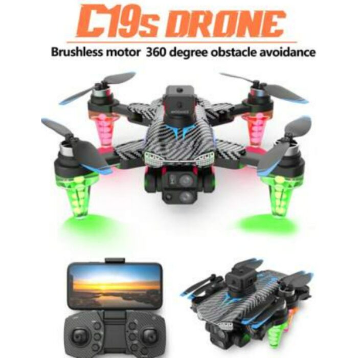 Ozmik C19S Drone 360 Derece Engel Kaçınma Karbon Fiber Drone Wifili 1080P Çözünürlüklü - Görsel 2