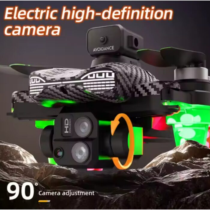 Ozmik C19S Drone 360 Derece Engel Kaçınma Karbon Fiber Drone Wifili 1080P Çözünürlüklü - Görsel 4