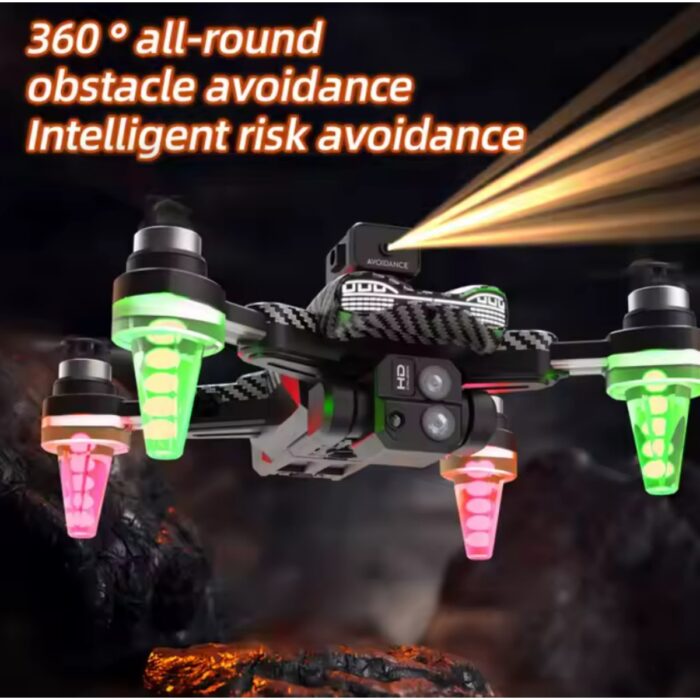 Ozmik C19S Drone 360 Derece Engel Kaçınma Karbon Fiber Drone Wifili 1080P Çözünürlüklü - Görsel 5