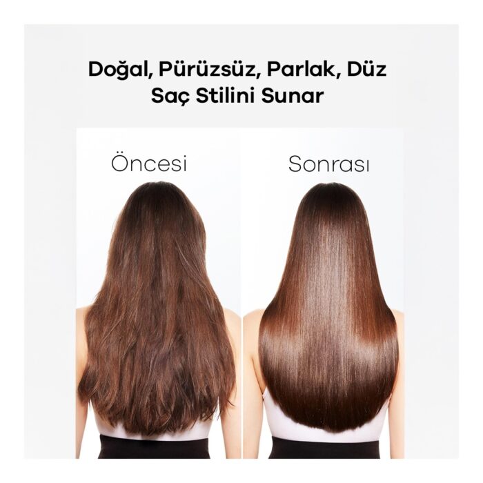 Veryfit Airstrait Yüksek Hızlı Hava Üflemeli Saç Düzleştirici Islak / Kuru - Pembe - Görsel 5