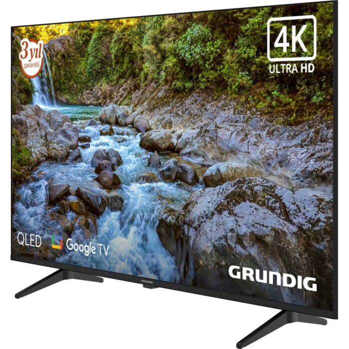 Grundig 55 GJQ 9100 55" 139 Ekran Uydu Alıcılı 4K Ultra HD Google  QLED TV - Görsel 3