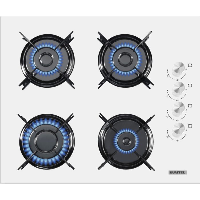 Kumtel Dijital 2'li Beyaz Ankastre Set (Fırın-Ocak) - Görsel 2