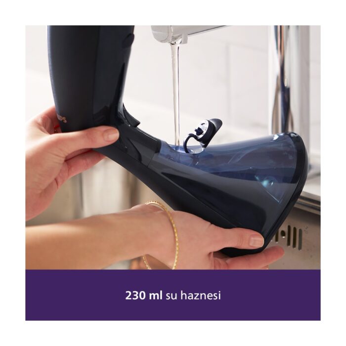 Philips GC810/20 8000 Serisi El Tipi Buharlı Düzleştirici, 32 g/dk'ya Kadar Buhar Gücü, Sıfır Yanık Riski, De-Calc Teknolojisi, - Görsel 4