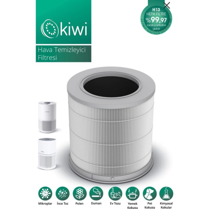 Kiwi Kap-6730f Kap-6730 Ve Xiaomi Akıllı Hava Temizleyici Uyumlu Filtre - Görsel 4