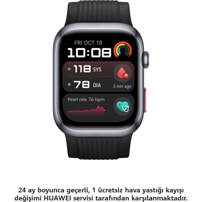 110000926244623.jpg Huawei Huaweı Watch D2 – Siyah Kauçuk - Görsel 1