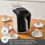 Karaca Hatır Otomatik Su Alma Hazneli Türk Kahve Makinesi Cool Gray - Görsel 5
