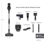 Karaca Power Up Pro 350 W Dik Süpürge Black Chrome - Görsel 2