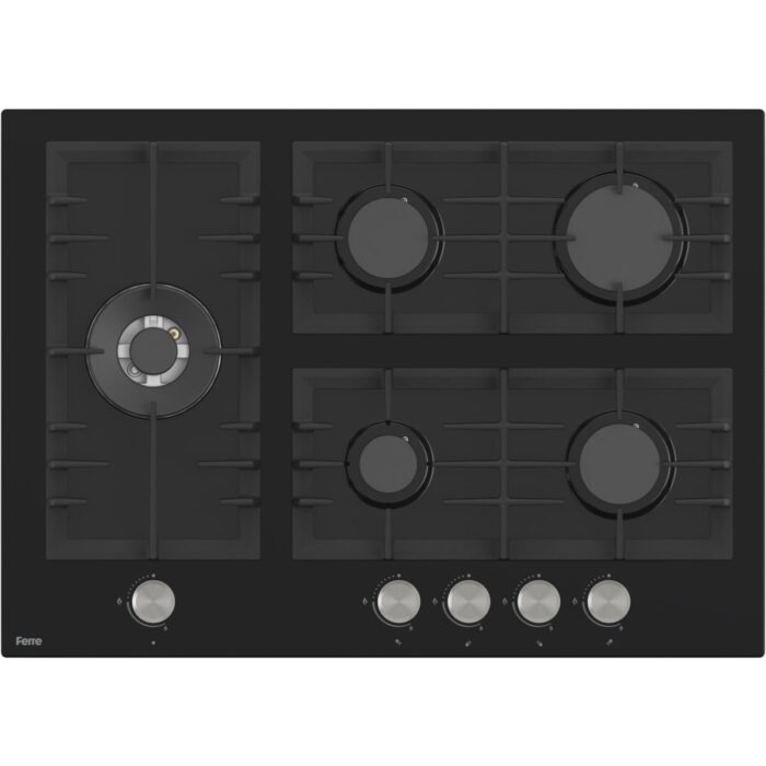 Ferre Flowart Bl Modüler Seriisi 3'lü Siyah Ankastre Set ( QBL62CS-BL135-D080 ) - Görsel 3