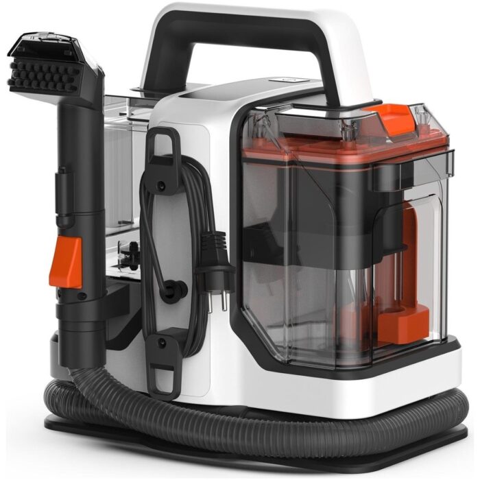 Hzl Taşınabilir Halı ve Koltuk Temizleme Makinesi Leke Sökücü Su Bazlı Vakumlu Temizlik Cihazı - Görsel 3