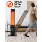 Arnell Corion Dikey Isıtıcı – Elektrikli Isıtıcı Konforu, Elektrikli Soba ile Etkili Isınma, Şık Tasarım! - Görsel 4