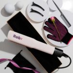 Robx Airflow Islak Ve Kuru Lcd Ekran Sıcak Ve Soğuk Hava Üfleme Airstrait Saç düzleştirici - Görsel 5