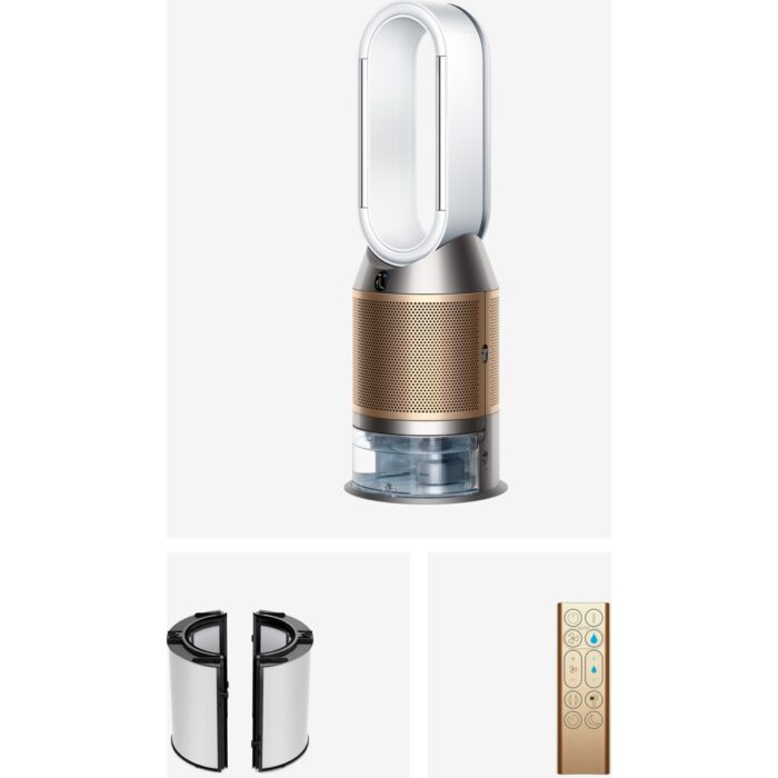 Dyson Humidify+Cool™ Ph2 De-Nox Nemlendirme Özellikli Hava Temizleyici (Beyaz/altın) - Görsel 2