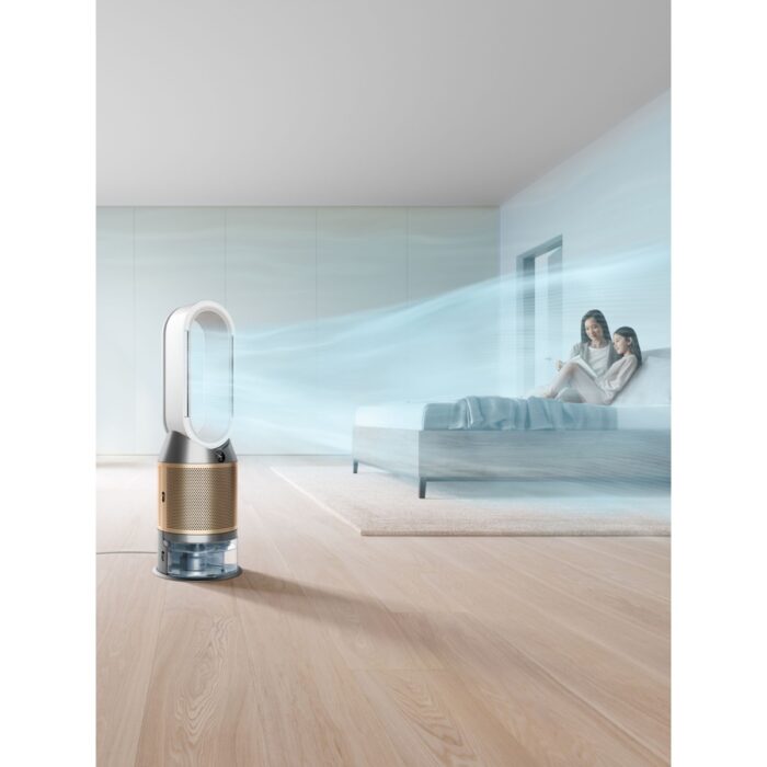 Dyson Humidify+Cool™ Ph2 De-Nox Nemlendirme Özellikli Hava Temizleyici (Beyaz/altın) - Görsel 4