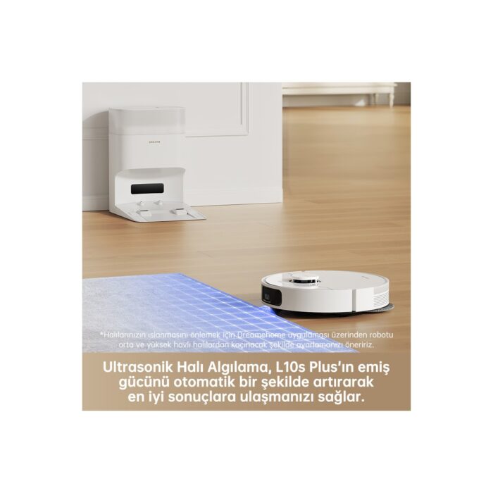 Dreame L10s Plus Robot Süpürge Beyaz - Görsel 5