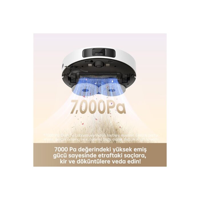 Dreame L10s Plus Robot Süpürge Beyaz - Görsel 3