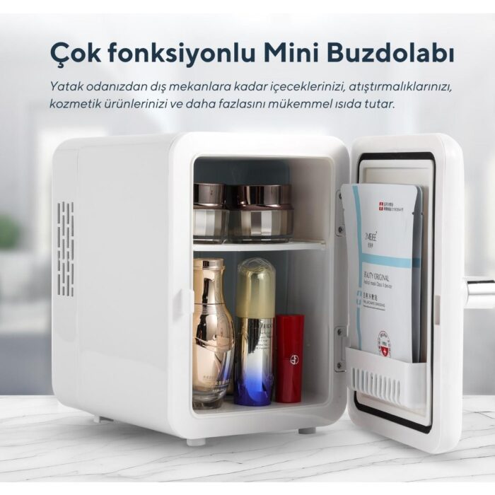 Kumtel 4L Beyaz Mini Buzdolabı HMFR-01 - Görsel 5