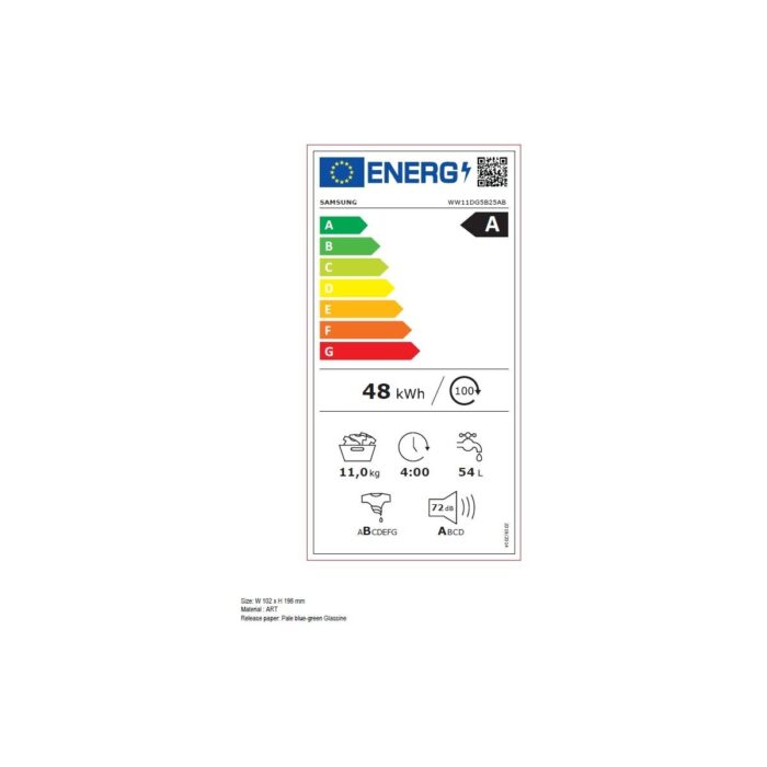 Samsung WW11DG5B25ABAH A Enerji Sınıfı 11 kg 1400 Devir Çamaşır Makinesi - Görsel 2