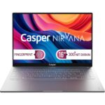 Casper Nirvana S100 16" 300NIT Series 2 Intel Core 5-210H 16GB DDR5 RAM 1TB NVME SSD Freedos Laptop S100.210H-BF00X-G-F