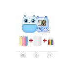 Torima Cmr-21 Mavi Dijital Video Kayıt Fotoğraf App Destekli Çocuk Kamerası Termal Resim Kağıt Baskılı Yazıcı